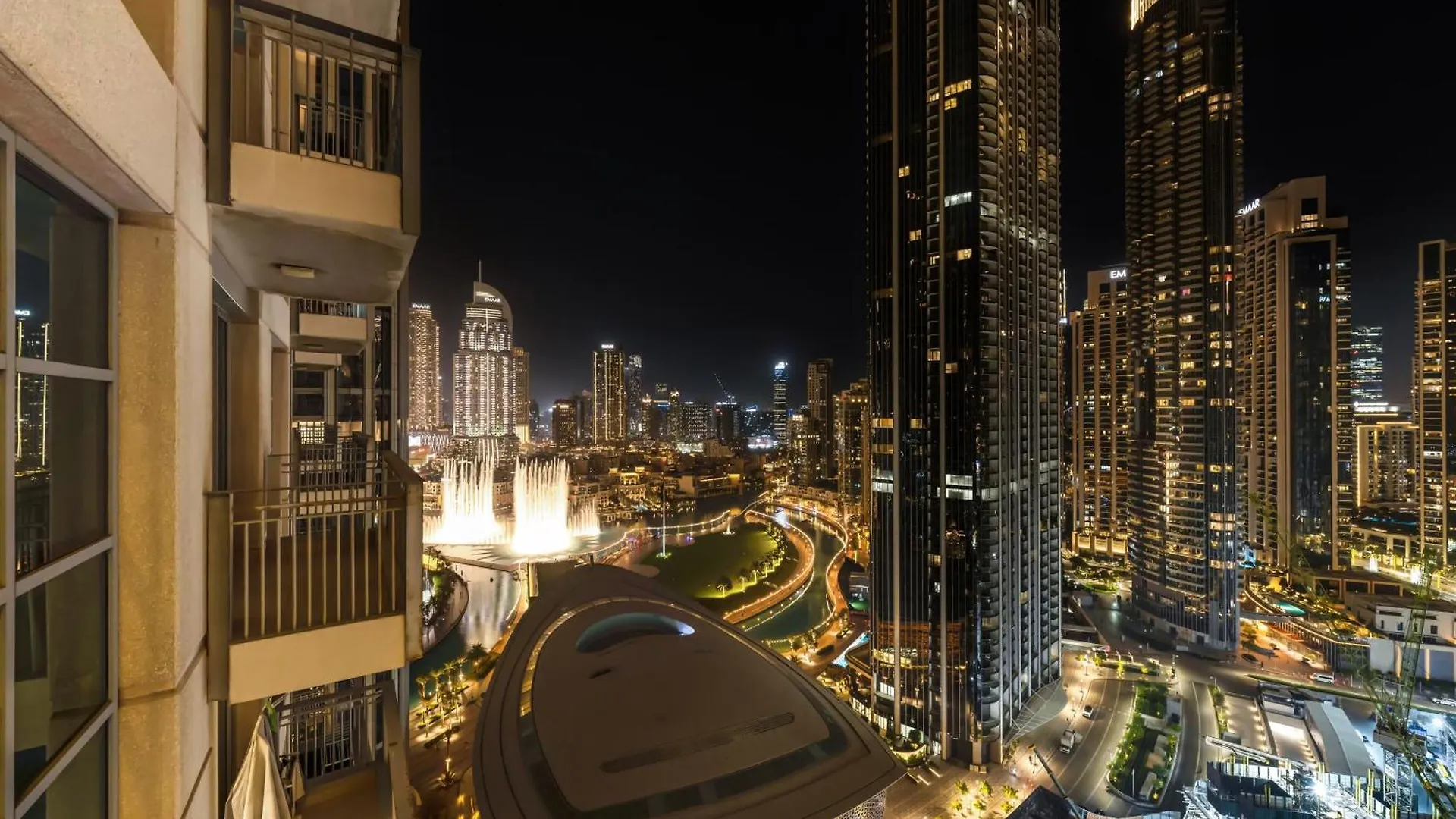 Chic 1Br Fountain-View Flat Downtown Burj Khalifa Apartment Dubai United Arab Emirates